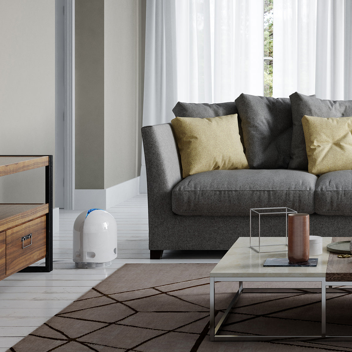 Airfree P1000 Filterless Silent Air Purifier (450 Sq. Ft.) - image 8