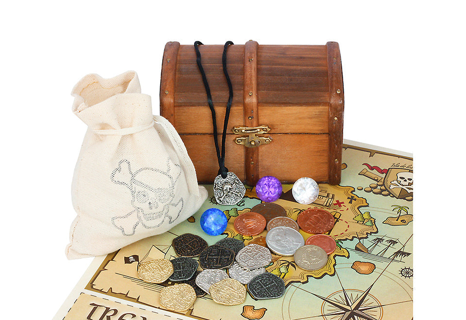 Kid's Pirate Treasure Chest