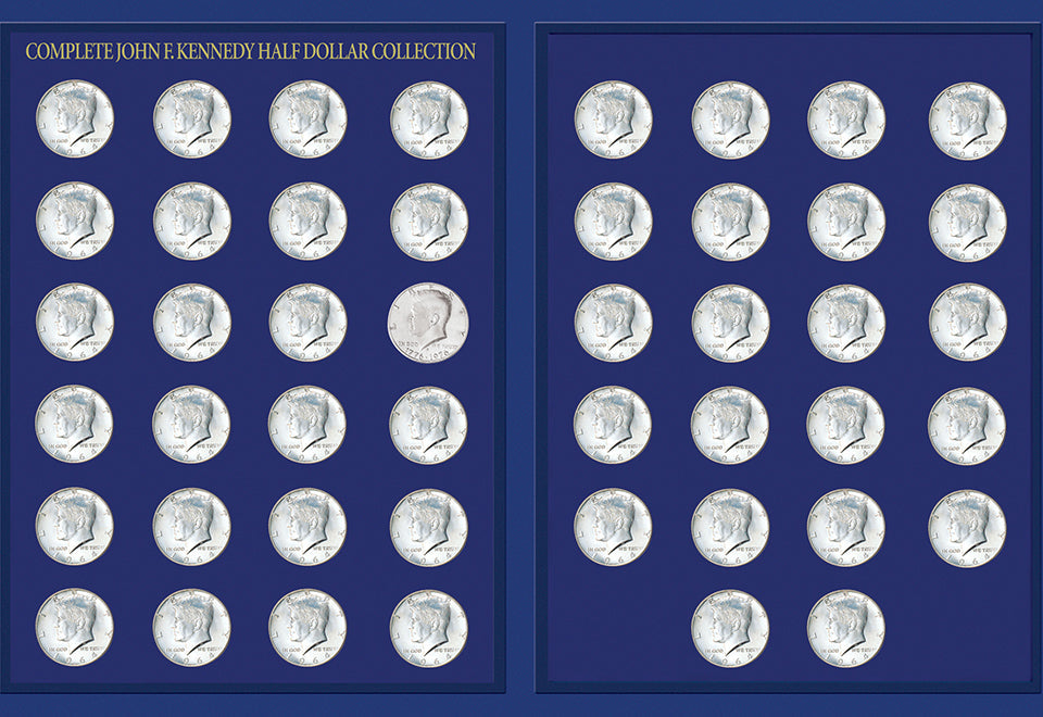JFK Half Dollar Collection 1964-2013