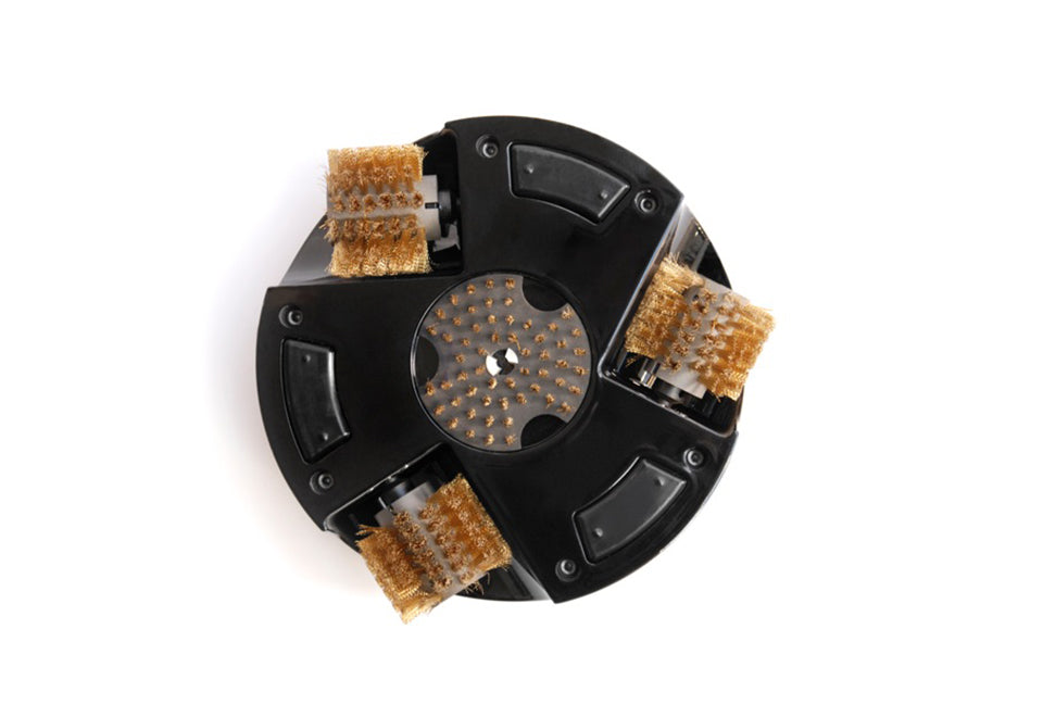 Brass Set of 3 Replacement Brushes for Automatic BBQ Grill Cleaning Robot - image 2