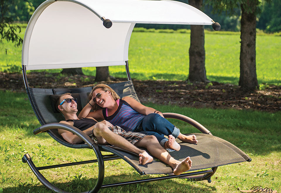 2 Person Rocking Zero Gravity Lounger