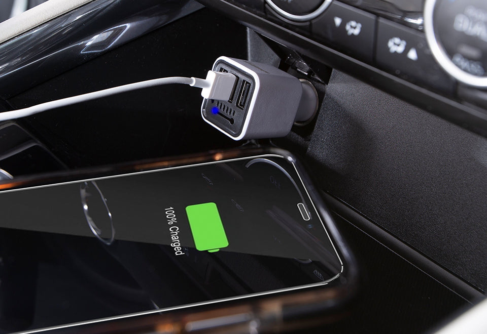 Ionic Car Air Purifier and Triple USB Charger - image 4