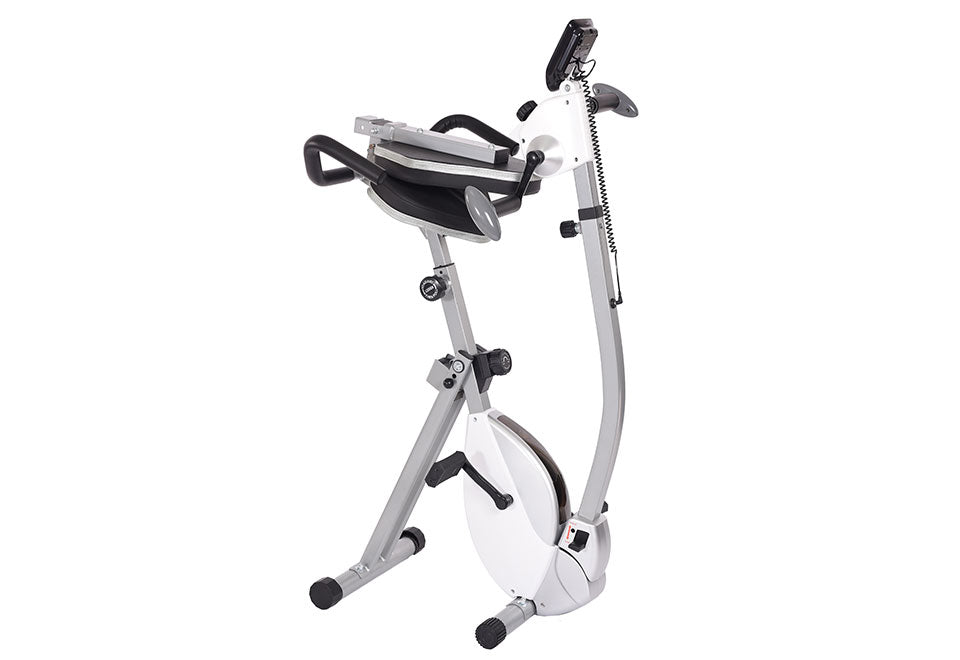 Space Saving Recumbent Exercise Bike with Upper Body Motion - image 2