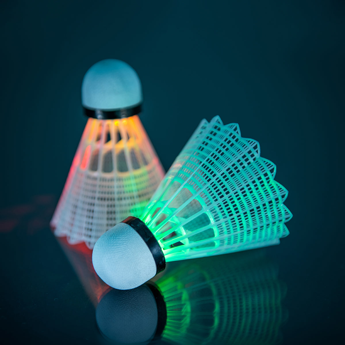 Portable Badminton with LED Birdies by Sharper Image - image 2