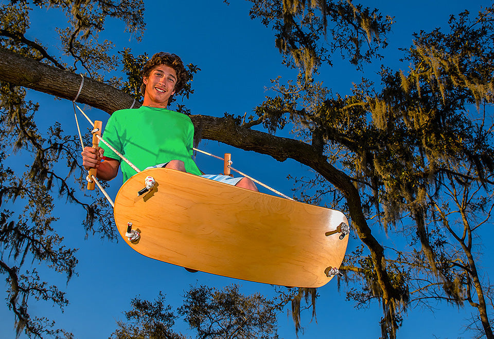 Tree Swing Surf Board