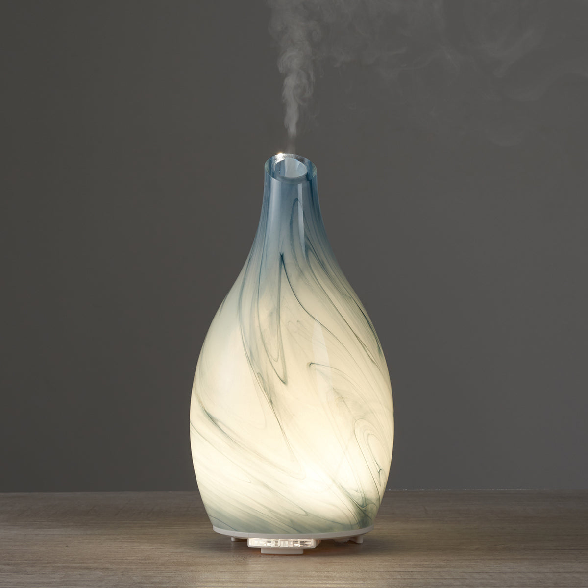 Sand-Blasted Glass Ultrasonic Aromatherapy Diffuser by Sharper Image - image 5