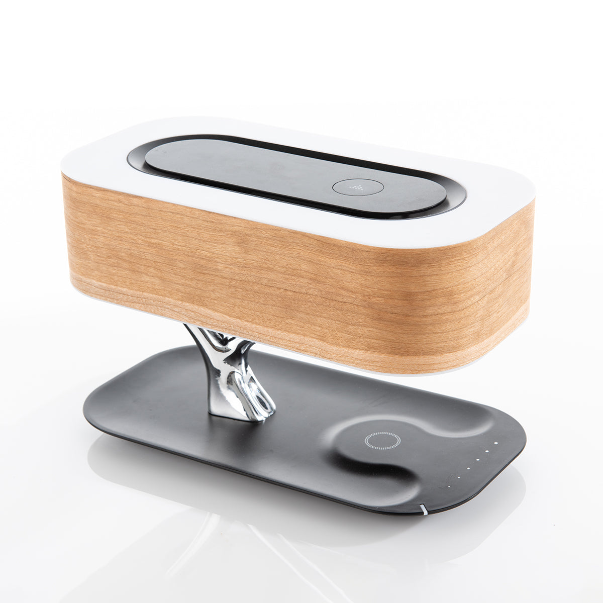 Bonsai Bluetooth Speaker Lamp with Wireless Charging Pad by Sharper Image - image 3