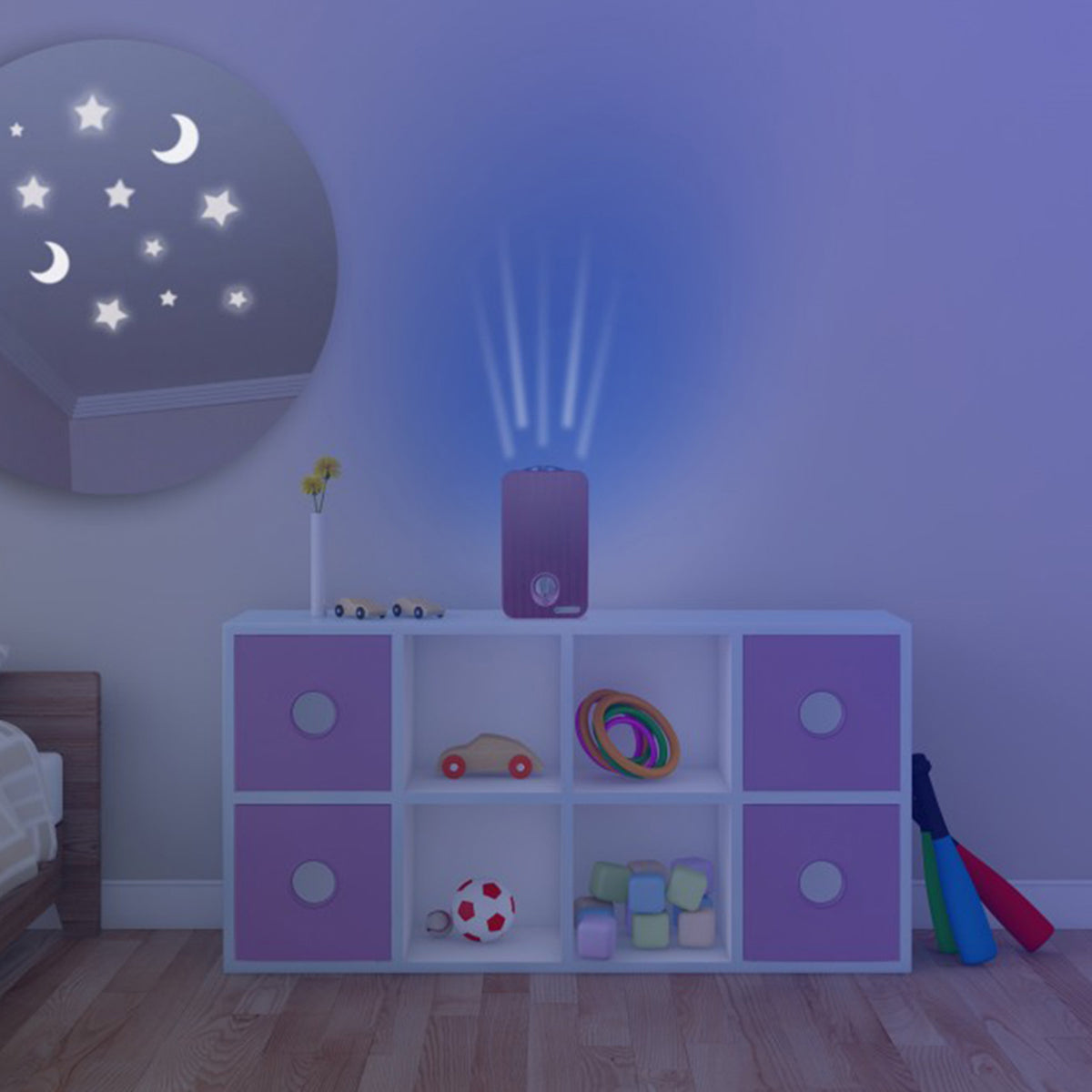 4-in-1 Air Purifier with Night Light Projector - image 9