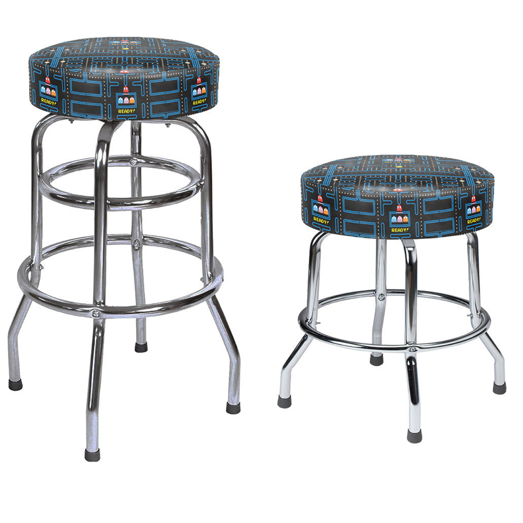 Pac-Man Swivel Stool