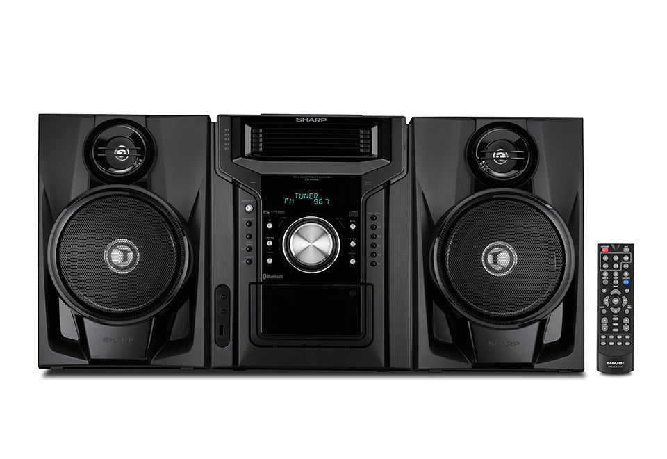 Sharp® CD-BH950 5-Disc Mini Shelf Speaker System with Cassette and Bluetooth - image 2