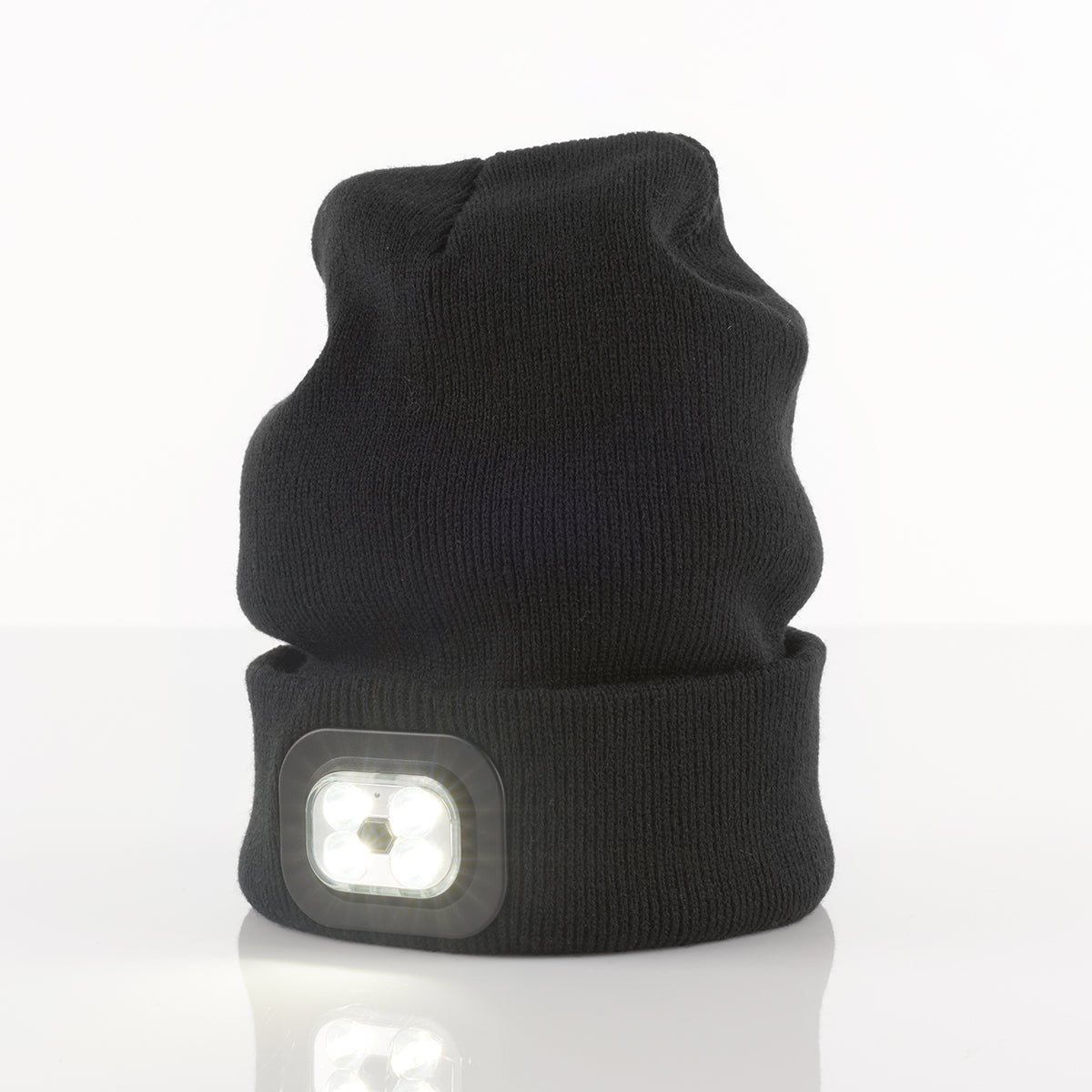 LED Light Up Beanie by Sharper Image - image 2