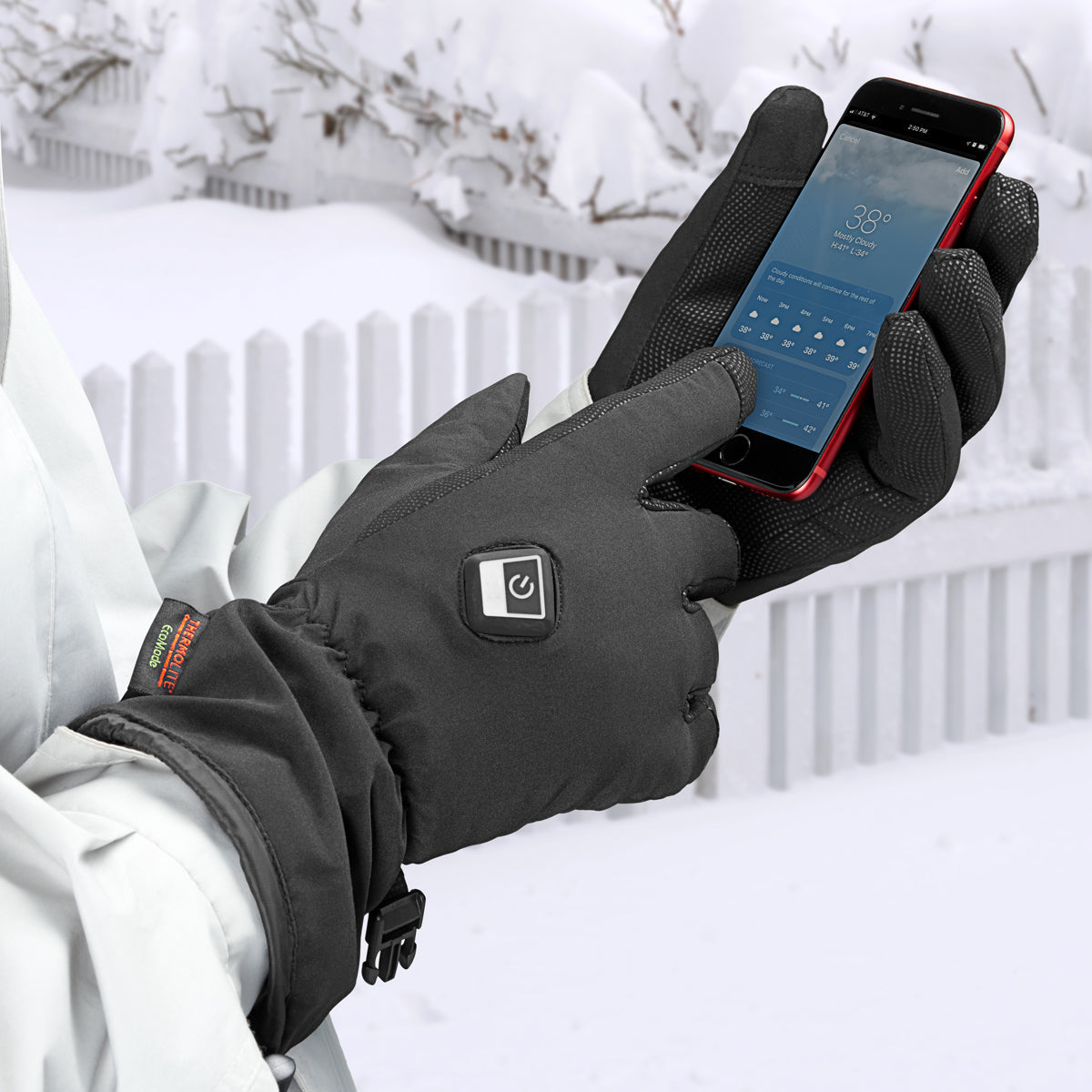 Battery Heated Gloves by Sharper Image