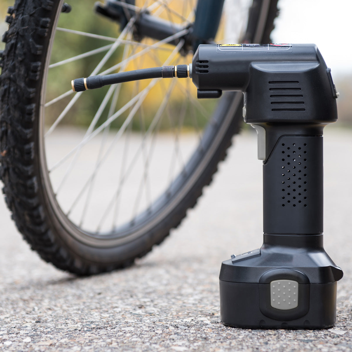 Rechargeable Tire Inflator by Sharper Image - image 4