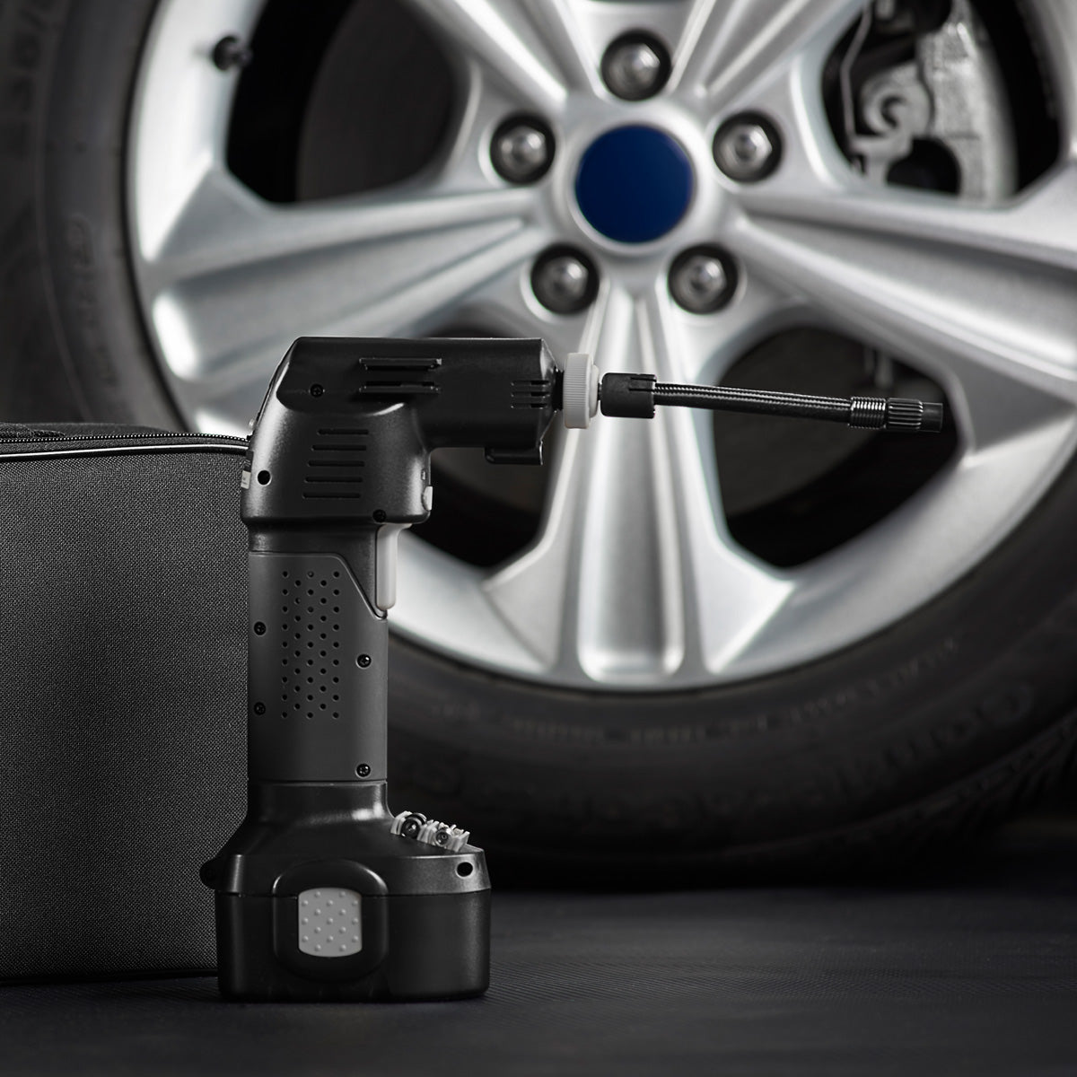 Rechargeable Tire Inflator by Sharper Image - image 7
