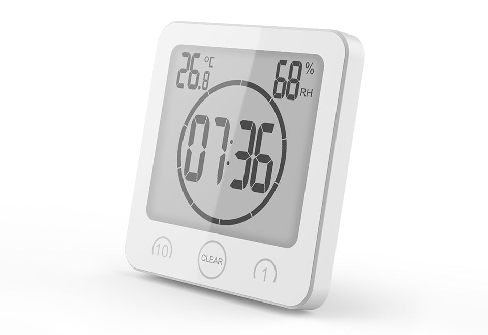 Waterproof Shower Clock with Timer - image 2