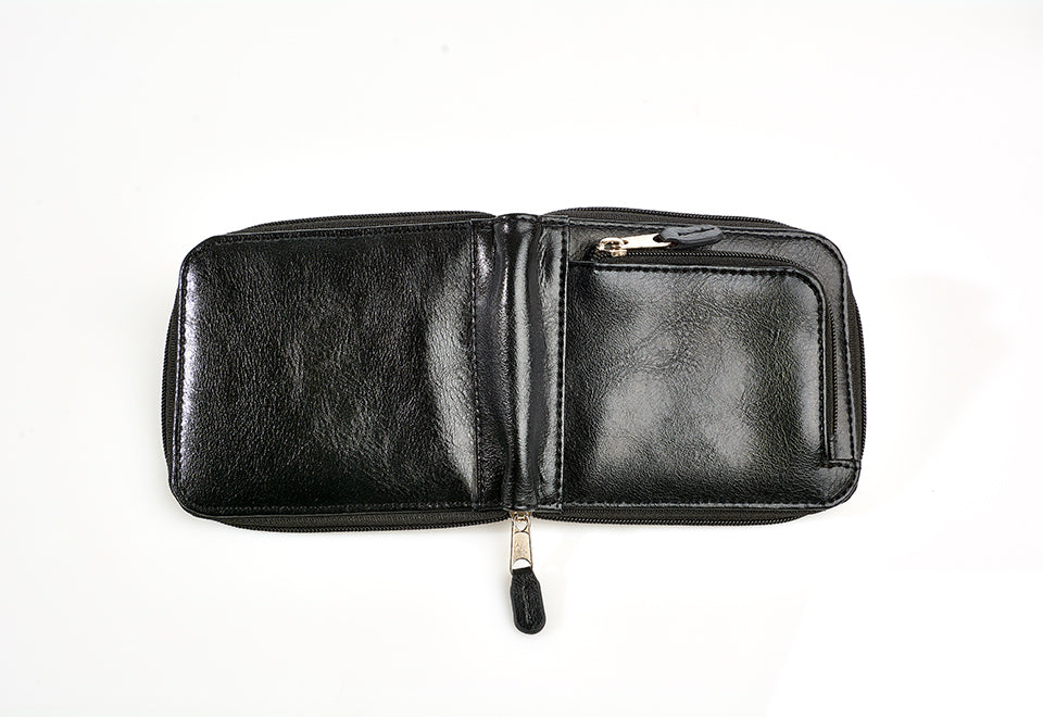 Minimalist Zippered RFID Front Pocket Wallet - image 12