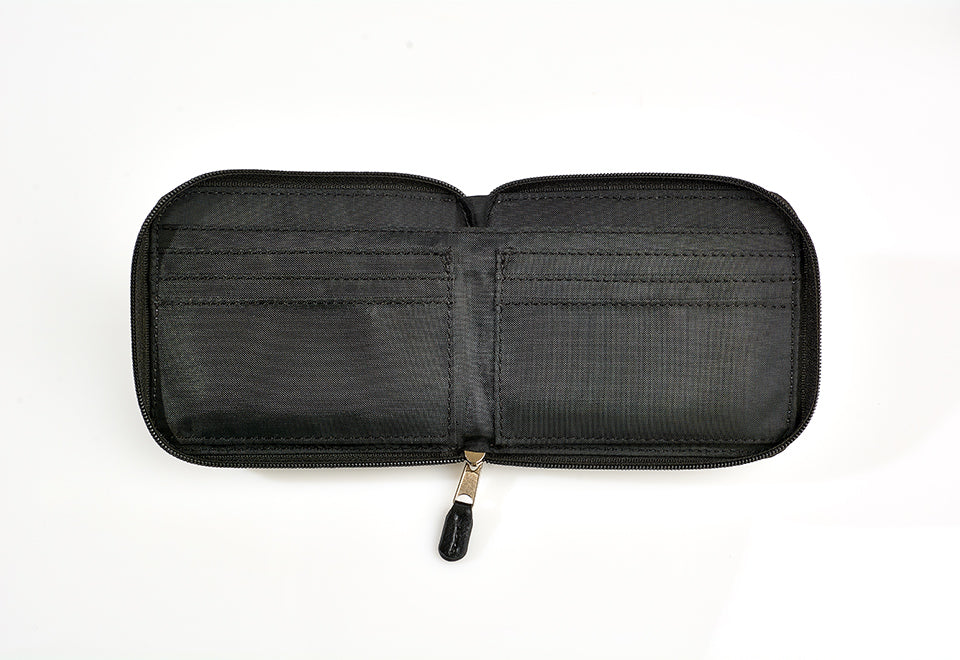 Minimalist Zippered RFID Front Pocket Wallet - image 8