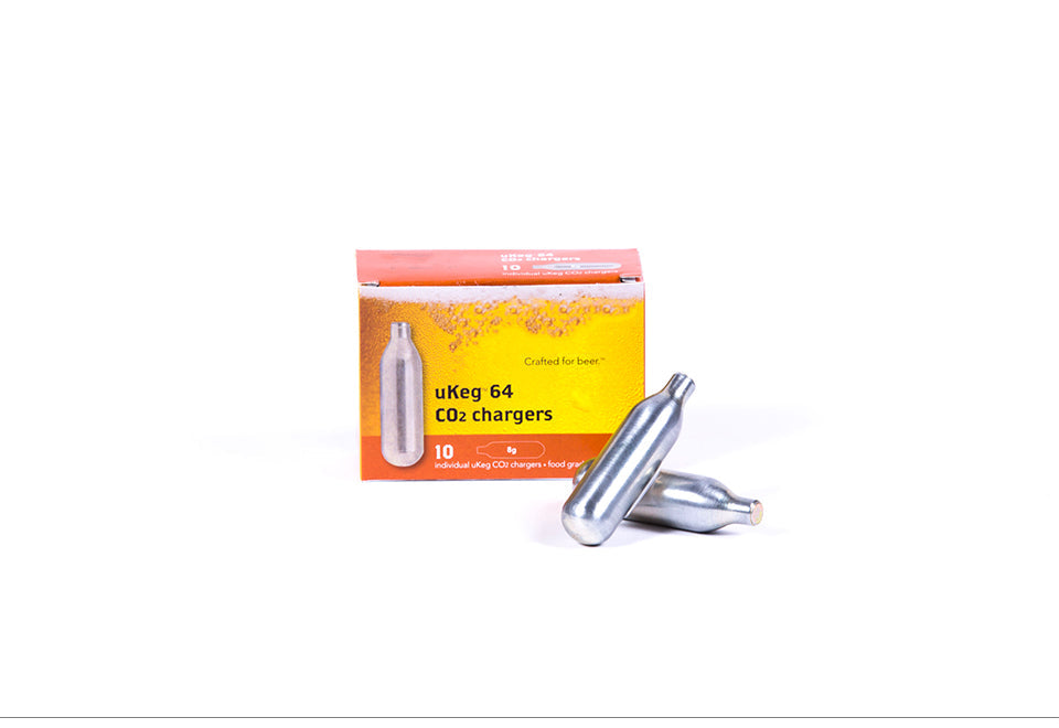 Replacement CO2 Cartridge for Pressurized Copper Growler