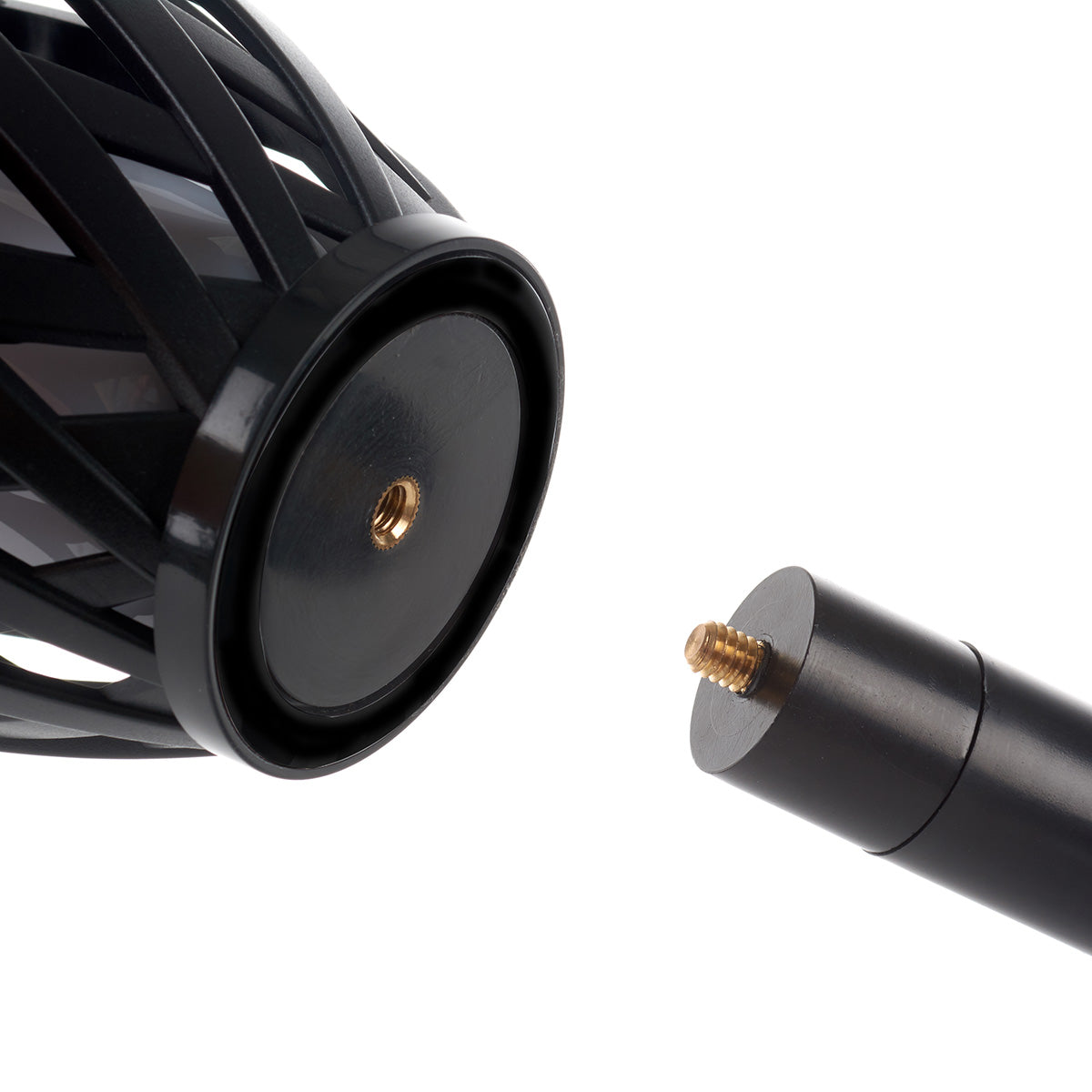 Tiki Torch Outdoor Bluetooth Speaker Poles by Sharper Image (Set of 2) - image 4