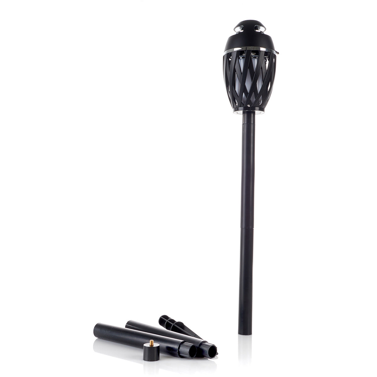 Tiki Torch Outdoor Bluetooth Speaker Poles by Sharper Image (Set of 2) - image 2