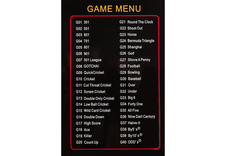 Electronic Arcade Dartboard Cabinet with Cricket Pro - image 6