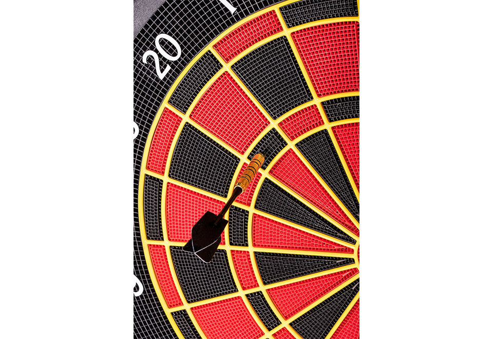 Electronic Arcade Dartboard Cabinet with Cricket Pro - image 9