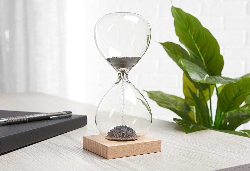 Magnetic Sand Hourglass