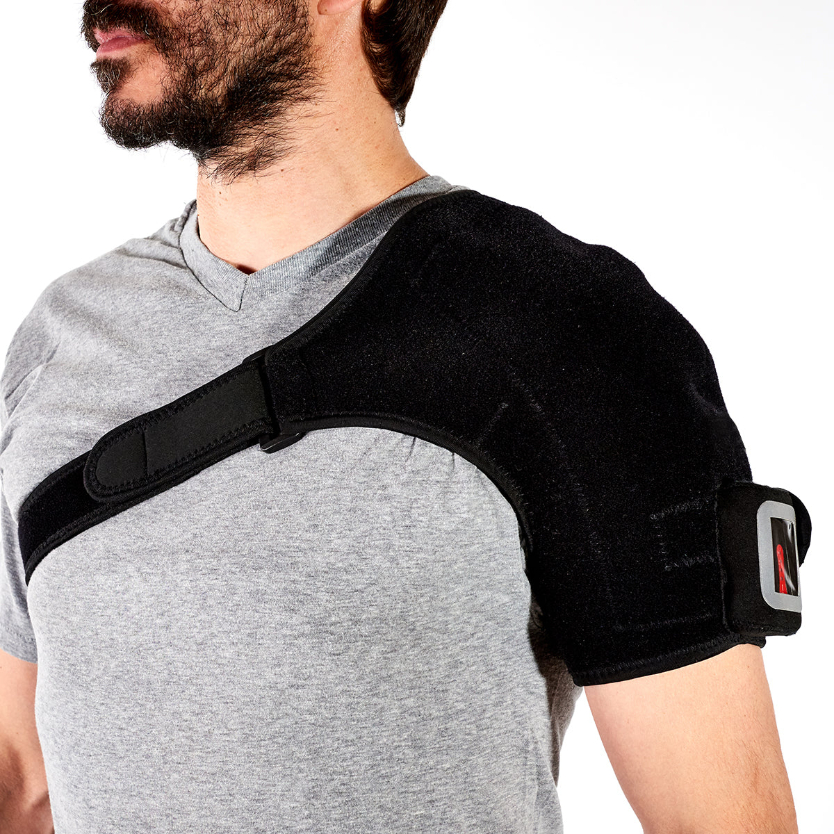 Cordless Shoulder Heat Therapy Wrap by Sharper Image - image 2