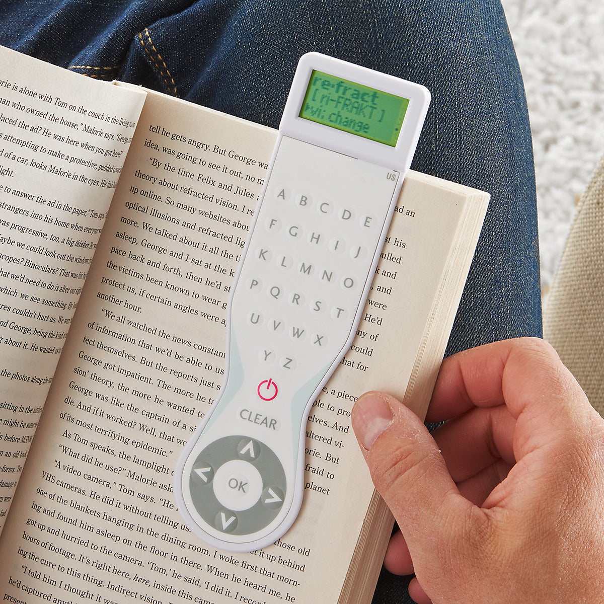 Electronic Dictionary Bookmark