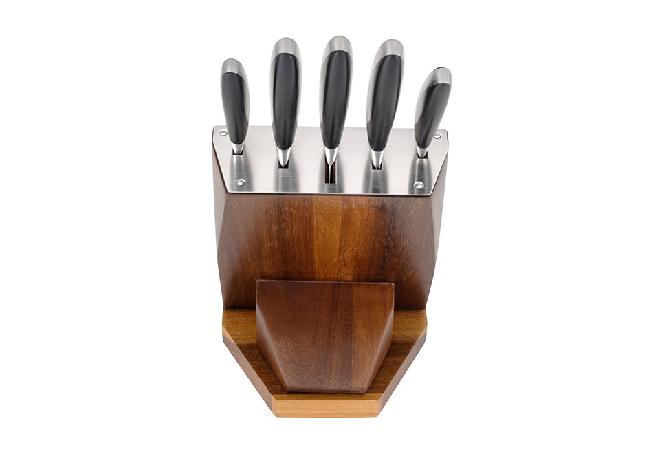 Knife Block Set with Tablet Holder - image 4