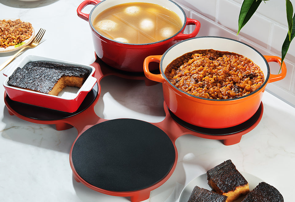 Flexible 4-Dish Warming Tray - image 13