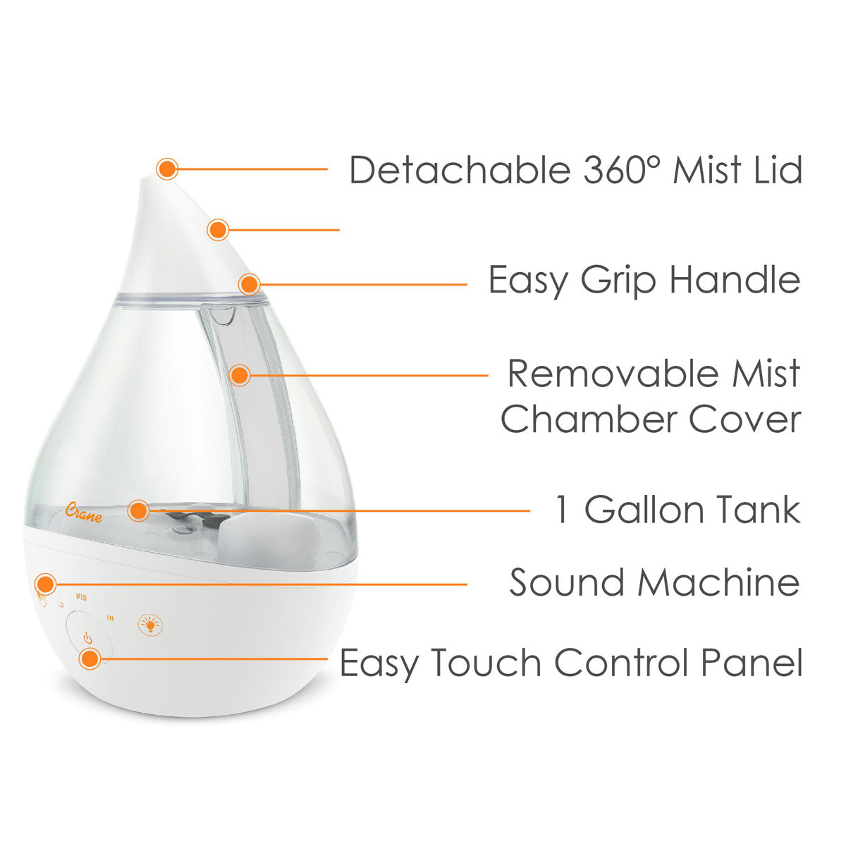 Sleep Humidifier with Soothing Sounds - image 7