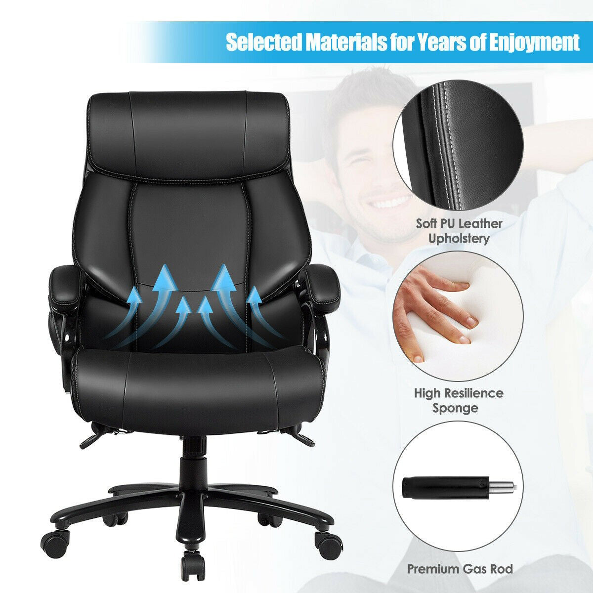 Massaging Desk Chair - image 3