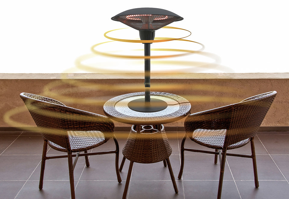 Tabletop Infrared Outdoor Heater - image 3