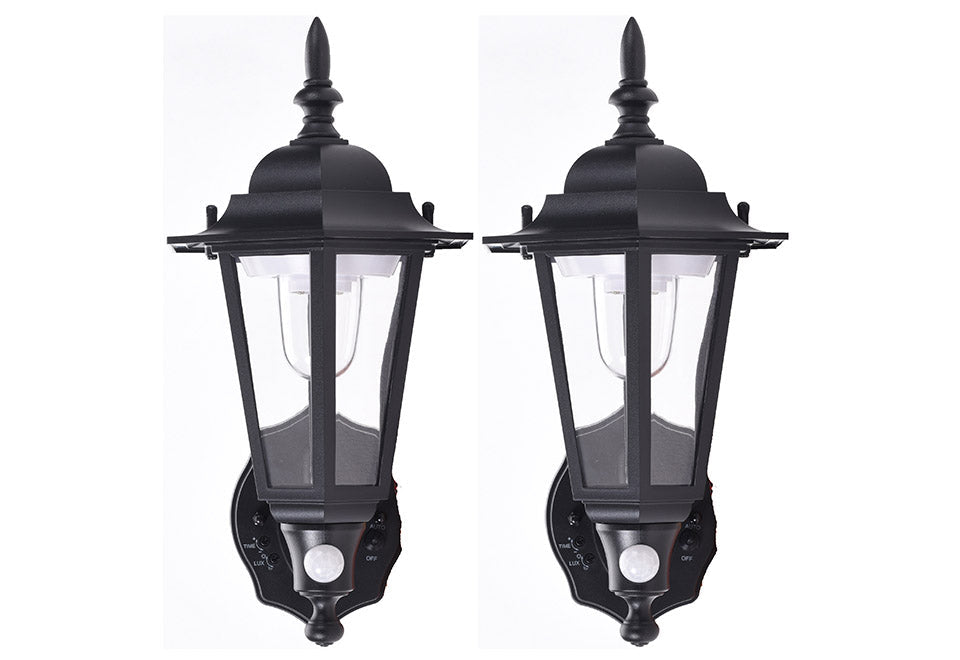 Motion Activated Outdoor Wall Sconces (2-Pack) - image 2