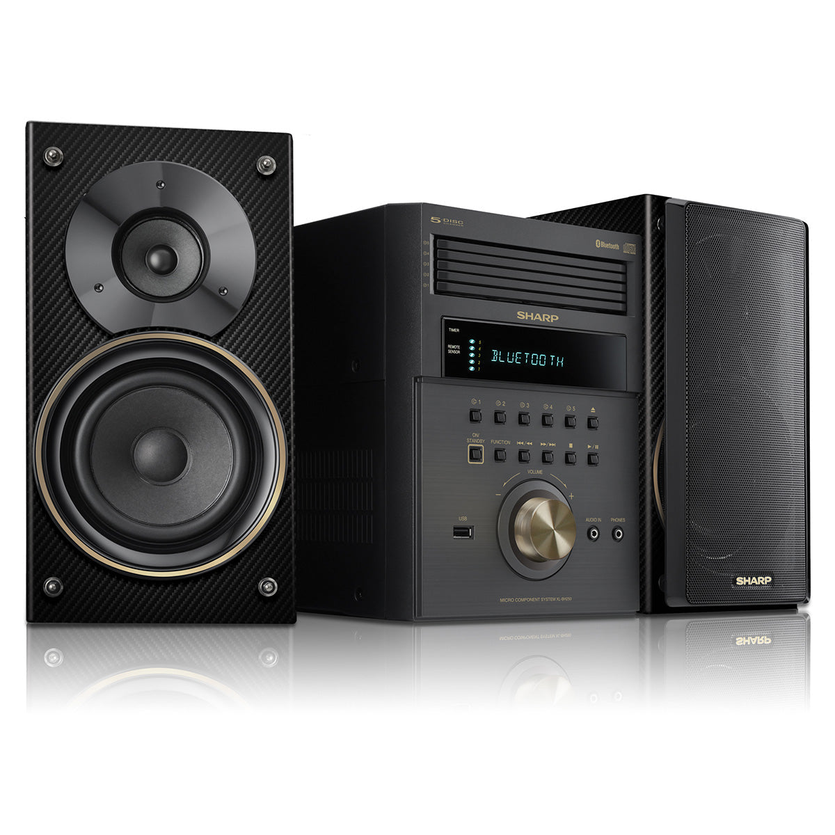 Sharp® Compact Bluetooth CD Stereo