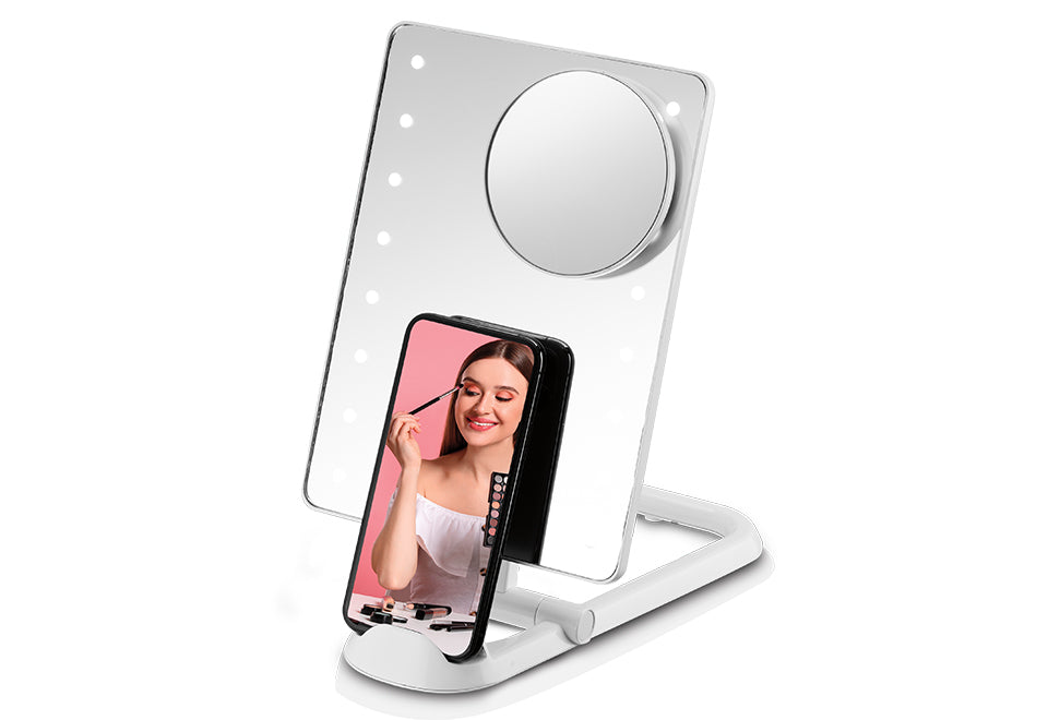 Cordless Hollywood Vanity Mirror - image 6