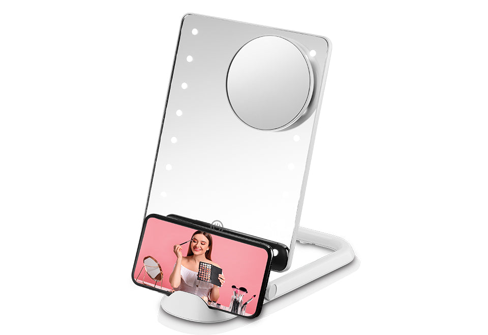 Cordless Hollywood Vanity Mirror - image 9