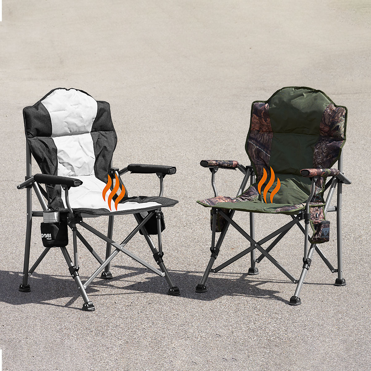 Heated Camping Chair