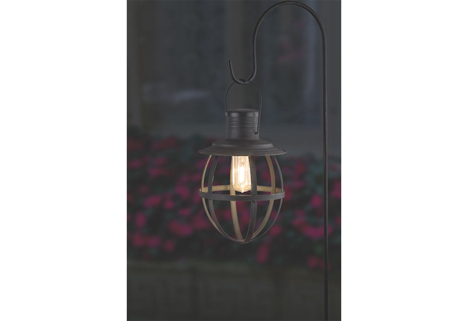 Outdoor Hanging Lanterns (Set of 2)