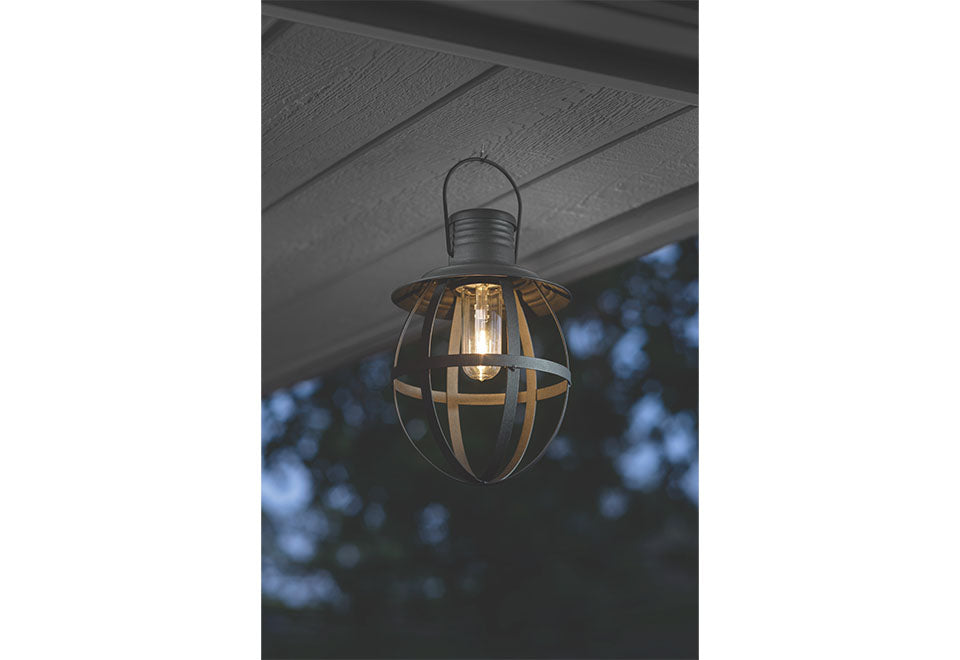 Outdoor Hanging Lanterns (Set of 2) - image 3