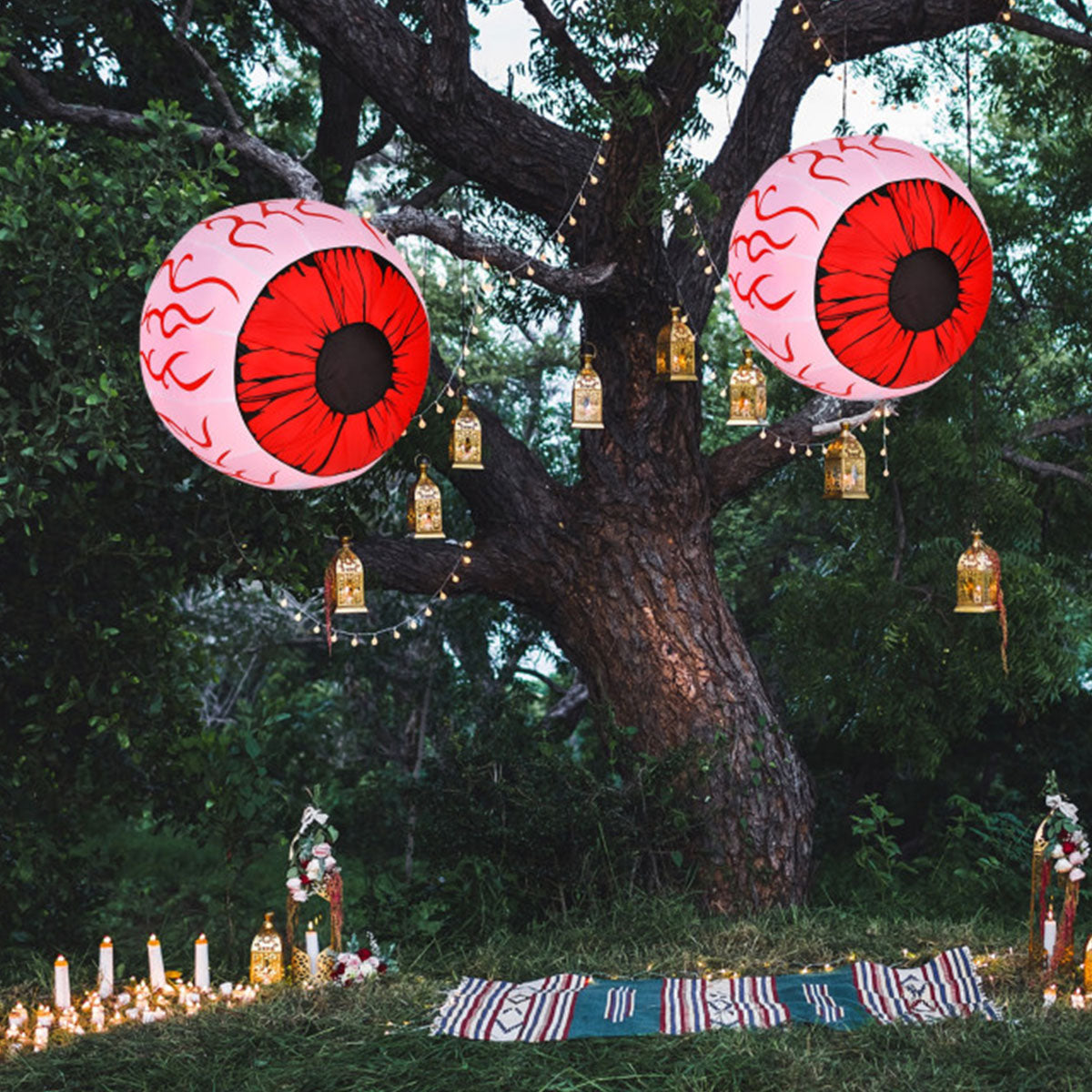 3-Ft. Inflatable Halloween Eyeballs (Set of 2) - image 4