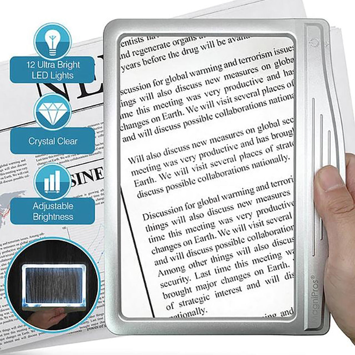 Portable Lighted Magnifier - image 4