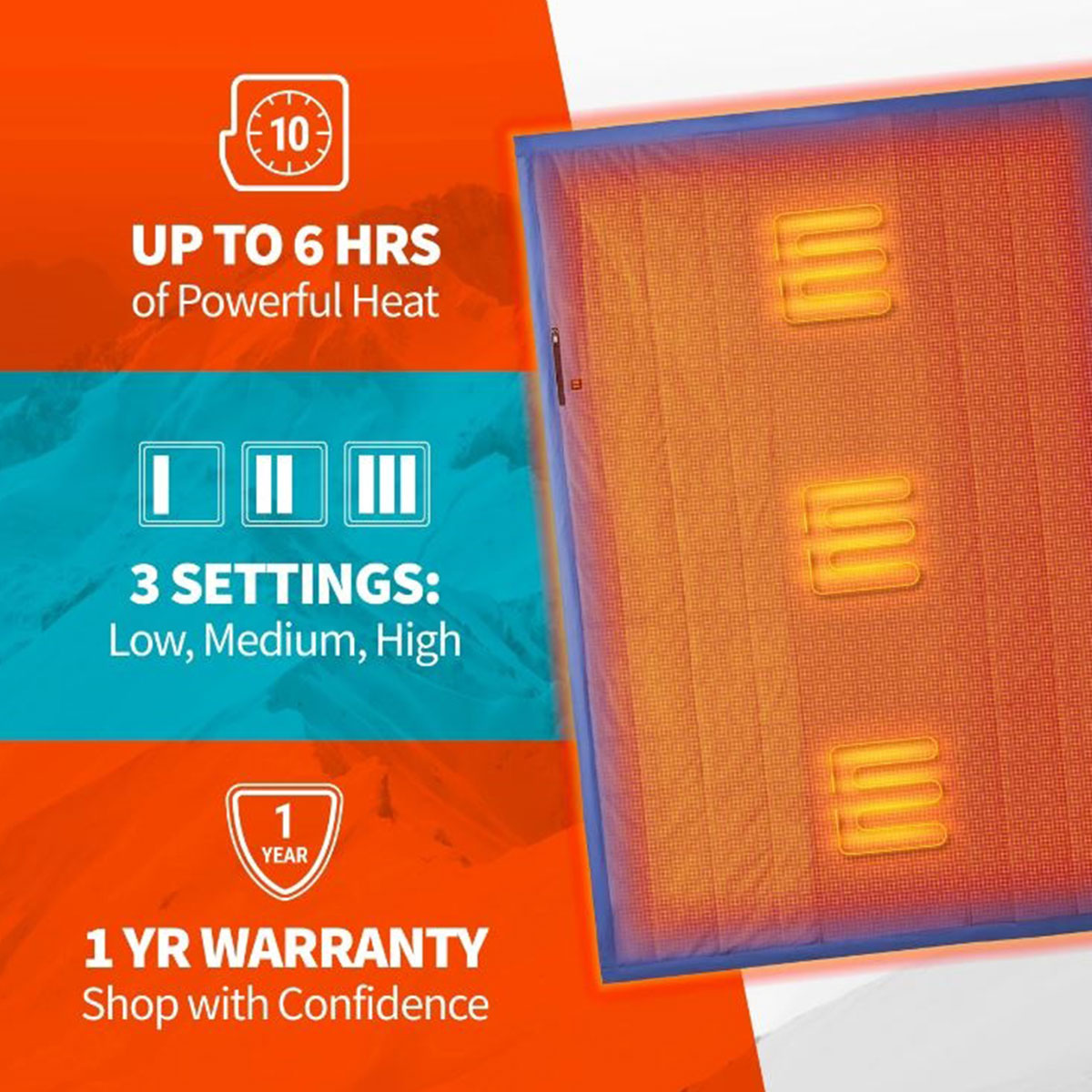 Wireless Outdoor Heated Blanket - image 6