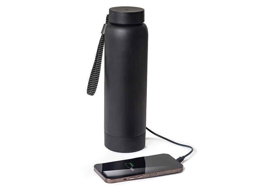 All-in-One Water Bottle and Power Bank