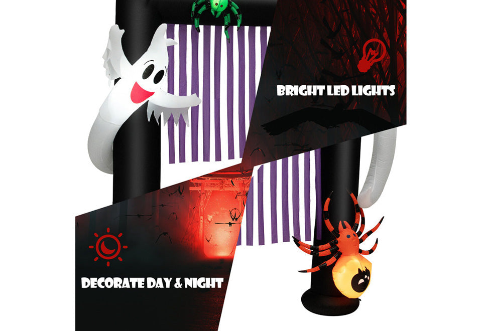 7-Ft. Inflatable Halloween Gateway - image 6