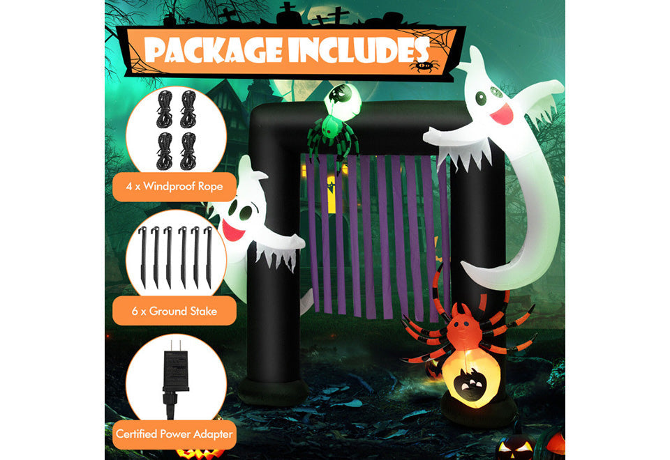 7-Ft. Inflatable Halloween Gateway - image 8