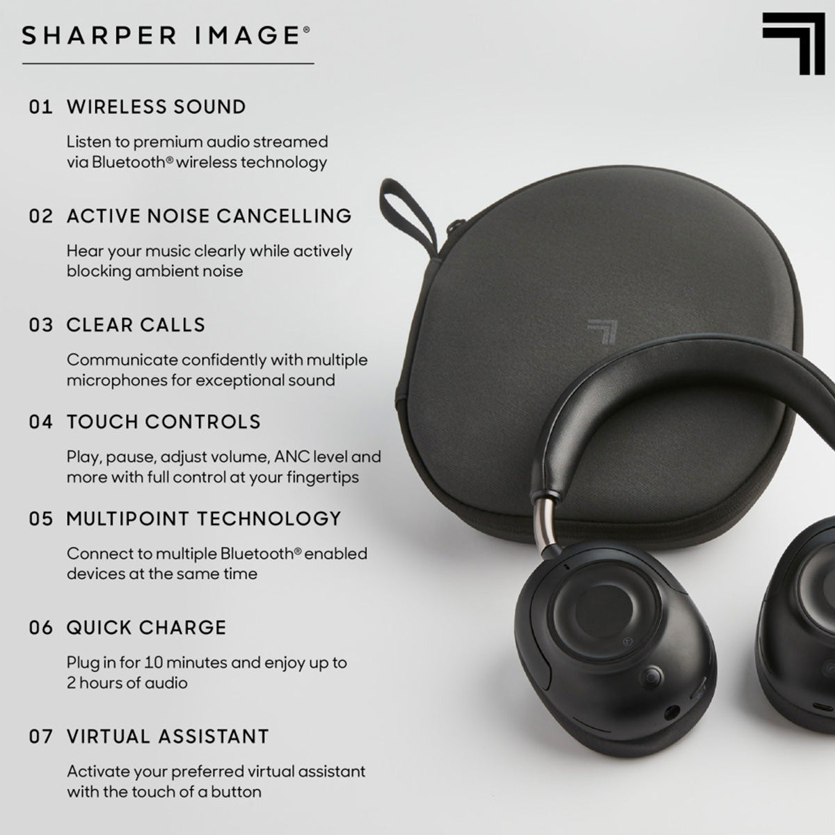 SoundHaven® Sport Wireless Headphones by Sharper Image - image 5