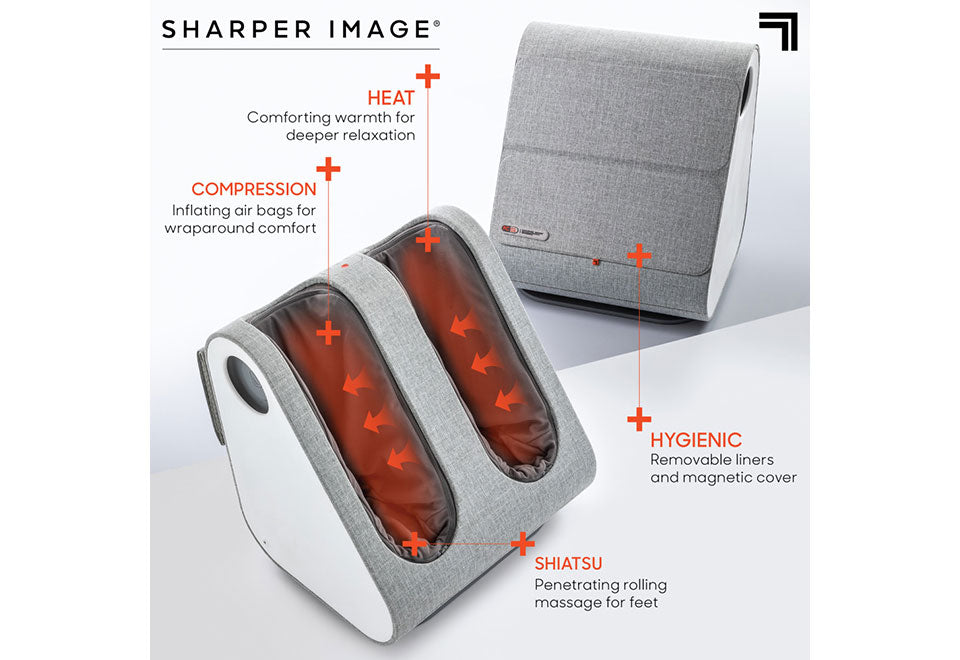 Shiatsu Foot and Calf Massager by Sharper Image - image 3