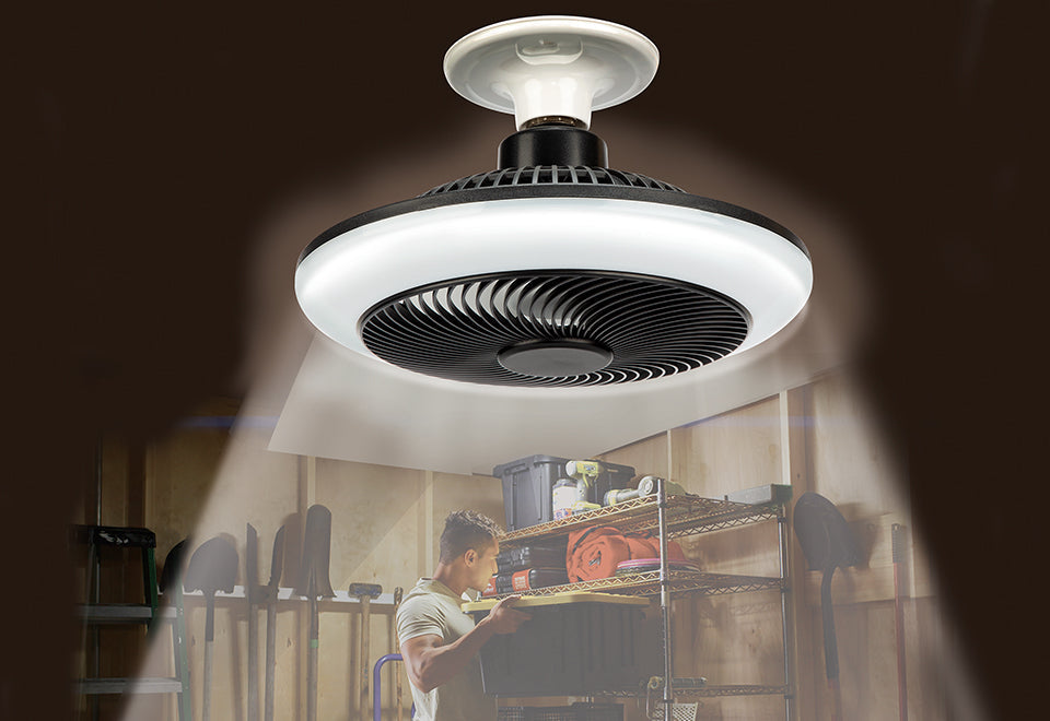 Light Socket Fan and Light - image 10